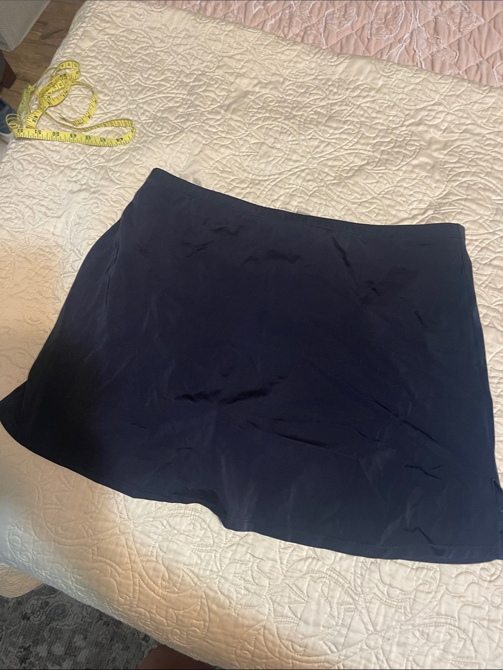 Women’s Black Swim Skirt - Classic Coverage